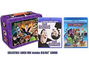Hotel Transylvania Trilogy Blu-ray Collection: Hotel Transylvania / Hotel Transylvania 2 / Hotel Transylvania 3: Summer Vacation + 2 Mini-Movies + Lunchbox & Virtual Reality Activity Book [Bluray Set]