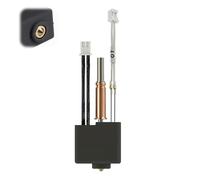 Hotend 3D Printer Extruder Hot End Print Head Kit for ANYCUBIC Kobra 3 Combo Cobra 3 Hotend 3D Printer with Silicone Sock 0.4mm Brass Nozzle 24V Ceramic Cartridge Heater Block Without Heat Sink