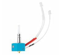 Hotend 3D Printer Extruder Print J-Head Head, Hotend Kit with Brass Nozzle, Thermistor, Heater Cartridge and V5 Heat Block 3D Printer Assembled Print Hot End Kit Compatible with Kobra Series