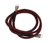 Hotend Cable Harness for ANYCUBIC Chiron 3D Printer, Nylon Woven Sleeve, Extruder Cable Assembly, High Temperature Resistant