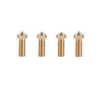 Hotend，Compatible with QIDI PLUS3 X MAX3 X SMART3 3D Printer Replacement | Brass, copper & hardened steel options offer stable heat and wear resistance for FDM printing.(Mix Brass Nozzle)