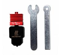 Hotend Kit, 0.6mm Hardened Steel for Bambu Lab H2D / H2S / A1 | Ti alloy & silicone build. Leak-proof integrated design. Handles high-temp abrasives. Easy drop-in install.