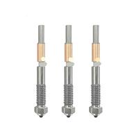 Hotend Nozzle For QIDI Q2 0.2/0.4/0.6/0.8mm One-Piece Bimetallic Nozzle Quick Removal Ceramic Insulation Integration Nozzles(3PCS,0.8mm)