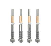 Hotend Nozzle For QIDI Q2 0.2/0.4/0.6/0.8mm One-Piece Bimetallic Nozzle Quick Removal Ceramic Insulation Integration Nozzles(4PCS,0.4mm)