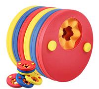 HOTENEAIRE Swimming float discs EVA Foam Swim Arm Band Float Aid Discs swimming armbands Set for Kids baby armbands (6 pcs/Set)