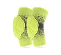 Hotfiary 1 Pair Volleyball Elbow Pads for Men Women, Elbow Brace Wraps with 20mm Thick Sponge Pad for Youth Adult, Ventilate Sport Elbow Protector Compression Arm Sleeves with Support Cushion