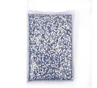 Hotfix Flatback Nail Art Rhinestones, 14400Pcs Flatback Crystal Non Hotfix Rhinestones SS3-SS20 Multicolor for Nail Wedding(Lt Sapphire,SS16-14400pcs)