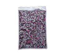 Hotfix Rhinestones 14400Pcs Hotfix Rhinestones SS6-SS20 Crystal Hot Fix Rhinestone for DIY Manicure(Fuchsia,SS16-14400pcs)