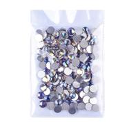 Hotfix Rhinestones Crystal AB Glitter Rhinestone Glass Non Hotfix Rhinestones Flatback Diamond Nail Art Decorations(Dream Moonlight,SS40-144pcs)