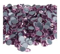 Hotfix Rhinestones Crystal AB Hotfix Rhinestones Glass Iron On for Nail Art Sewing Fabric Decoretion for DIY Manicure(Lt.Rose,Mix ss6-ss30 10gram)