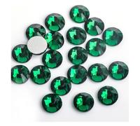 Hotfix Rhinestones Crystal Nail Art Non Hotfix Rhinestones Moon Night Flat Back Rhinestone Glass Strass for for DIY(Emerald,SS4-1440pcs)