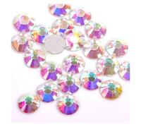 Hotfix Rhinestones Crystal Nail Art Non Hotfix Rhinestones Moon Night Flat Back Rhinestone Glass Strass for for DIY(Crystal AB,SS6-1440pcs)