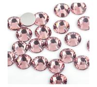 Hotfix Rhinestones Crystal Nail Art Non Hotfix Rhinestones Moon Night Flat Back Rhinestone Glass Strass for for DIY(Light Amethyst,SS10-1440pcs)
