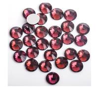 Hotfix Rhinestones Crystal Nail Art Non Hotfix Rhinestones Moon Night Flat Back Rhinestone Glass Strass for(Amethyst,SS10-1440pcs)