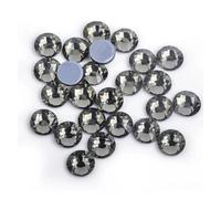 Hotfix Rhinestones Hot Fix Rhinestones Flatback Crystal Hotfix Rhinestone Glitter Iron on Garment Decorative Rhinestones(Black Diamond,SS16-1440pcs)