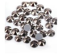 Hotfix Rhinestones Hot Fix Rhinestones Flatback Crystal Hotfix Rhinestone Glitter Iron on Garment Decorative Rhinestones(Hematite,SS8-1440pcs)