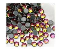 Hotfix Rhinestones Multi-Color Crystal Glitter Rhinestone Flatback Hot fix Rhinestones for Nail Art Sewing & Fabric Decoretion(Rainbow,SS16-1440Pcs)