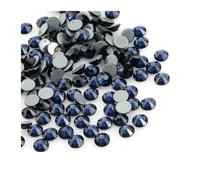 Hotfix Rhinestones Multi-Color Crystal Glitter Rhinestone Flatback Hot fix Rhinestones for Nail Art Sewing & Fabric Decoretion(Montana,SS12-1440Pcs)