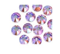 Hotfix Rhinestones Multi Colors Crystal AB Non Hot Fix Rhinestone Flat Back Strass Nail Glitters Garment Stone for Handcraft(Pink AB,SS12 1440PCS)