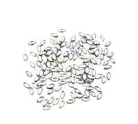 Hotfix Rhinestones Multi Size Rhinestones Horse Eye Crystal Flat Back 3D Non HotFix Nail Art Decoration for Wedding Crafts(2x4mm 1.9g 400pcs)