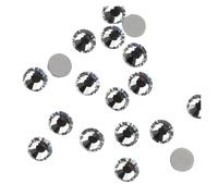 Hotfix Rhinestones Non-Hotfix Cold Fixation White Crystal Flatback Rhinestones for Nails Decoration DIY Nail Art(101 Crystal,3mm SS10 1440pcs)