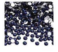 Hotfix Rhinestones SS4-SS20 1440Pcs Glitter Glass Round Rhinestones Non Hotfix Crystal Nail Art Gems for Wedding Dress DIY Decoration(Montana,SS20(4.6mm-4.8mm))
