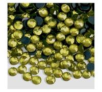 Hotfix Rhinestones SS6-SS30 Crystal Stones HotFix Rhinestone Glitter Strass Iron On for Garment Clothing Dress for DIY(Green,Mixed SS6-30 -20g)