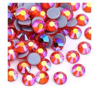 Hotfix Rhinestones SS6-SS30 Multi-Color Crystal AB Hot Fix Rhinestone Super Glitter Strass Iron On Rhinestones for Nail Art Fabric Garment(Hyacinth AB,SS20-1440Pcs)
