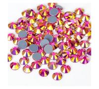 Hotfix Rhinestones SS6-SS30 Multi-Color Crystal AB Hot Fix Rhinestone Super Glitter Strass Iron On Rhinestones for Nail Art Fabric Garment(Peach AB,SS16-1440Pcs)