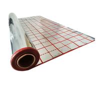 Hotfloor - Underfloor Aluminium Insulation Vapour Barrier Membrane for Underfloor Heating 1x50m Roll