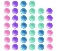 Hotgod 40Pcs Game Replacement Marbles Balls,Acrylic Balls Compatible with Hungry Hungry Hippos