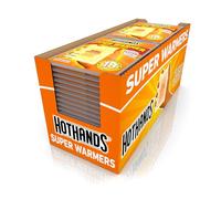 HotHands Body & Hand Super Warmers - Long Lasting Safe Natural Odorless Air Activated Warmers - Up to 18 Hours of Heat - 40 Individual Warmers