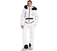 HOTIAN Women One Piece Ski Suits Slim Fit Overalls Jumpsuits Waterproof Winter Outdoor Snowboard Snow Suits
