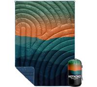 hotkoko Mini Camping Blanket,Lightweight Puffy Printed Camping Blanket Packable Outdoor Blanket for Camping,Traveling, Stadium, Hiking, Picnics