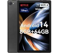 HotLight Tablet 10 inch Android 14 Octa-Core Processor, Face ID, OTG, 8GB+64GB+1TB Expansion, 1280 * 800 IPS, Support Split-Screen, WiFi 6, BT5.3, Dual Camera 5MP+8MP, 5000mAh, Widevine L1(Black)