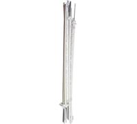 Hotline 156cm Electric Fence Posts, 5FT Poly Post | 20 Pack | White Extra Tall Mobile Electric Poles Ideal for Temporary Horse Electric Fences | Portable Paddock Equestrian Livestock Pony Horses