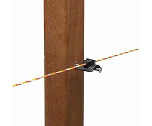 Hotline Electric Fencing Saddle Insulator for Wire or Polywire