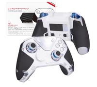 HOTLINEGAMES Controller Grips Tape Compatible with FLYDIGI APEX 4, Anti-Slip, Sweat-Absorbent, Easy to Apply, Handle Grips (Black)