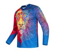 Hotlion Men's Motocross Jersey Dirt Bike Shirt Road Off-raod Cycling Jersey Long Sleeve Racewear