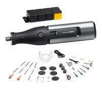 HOTO 12V Cordless Rotary Tool Kit Pro, Powerful Engraving Pen, 35000RPM Variable Speed, 3000mAh USB-C Rechargeable, LED Light, 37 Accessories, for Carving, Sanding, Polishing, Drilling, Cutting, DIY