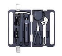 Hoto 3.6V Screwdriver Tool Set and Carry Case Spanner Hammer Plier Tape Measure