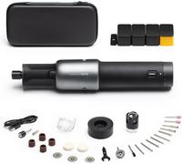 HOTO 4V CORDLESS ROTARY TOOL KIT 5 SPEED 25000RPM POWERFUL ENGRAVING PEN LED