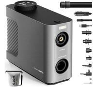 HOTO Electric Air Compressor, Portable Air Pump Master, 150PSI Cordless Tyre Inflator with Digital Display, USB-C Charging, Ideal for Car/Motorcycle/Bike/Ball