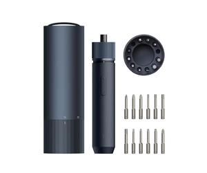 HOTO Electric Screwdriver Rechargeable, 3.6V Cordless Screwdriver Set USB-C, 3 Torque Settings, 1500mAh Battery, LED Light & 12 S2 Metal Bits for Furniture/Electrical Repairs