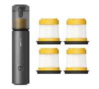 HOTO Handheld Car Vacuum Cleaner Cordless with 4 PCS Filter Replacement, 4-in-1 Portable Mini Vacuum with 20000Pa Strong Suction, Electric Compressed Air Duster Blower