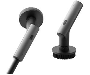 HOTO HFE0003GL Electric Spin Scrubber - Black & Silver, Black,Silver/Grey