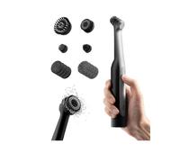 HOTO Wand™ Electric Spin Scrubber, Rechargeable Grout Cleaning Brush, IPX 7 Full Body Waterproof Bathroom Scrubber, Power Scrubber with 12 Replaceable Brush Heads for Grout, Corners, Crevices, Tiles
