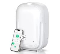 HOTOIQ Waterless Essential Oil Diffuser for Home Hotel Collection Smart Scent Air Machine Up to 1000 sq.ft 150ml Aromatherapy Scent Diffuser for Large Room Luxury Aroma Diffuser - White