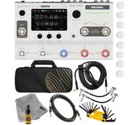 Hotone Ampero II Stage Multi-Effects Pedal Processor Guitar Amp Modeler Cab Simulation Dual Effect Chains w/FX Loop MIDI I/O Stereo OTG USB Audio Interface Tonebird MXR Cable, Tool, Case Bundle MP-380