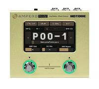 Hotone Ampero Mini MP-50 Guitar Bass Amp Modeling IR Cabinets Simulation Multi Language Multi-Effects with Expression Pedal Stereo OTG USB Audio Interface (MATCHA)